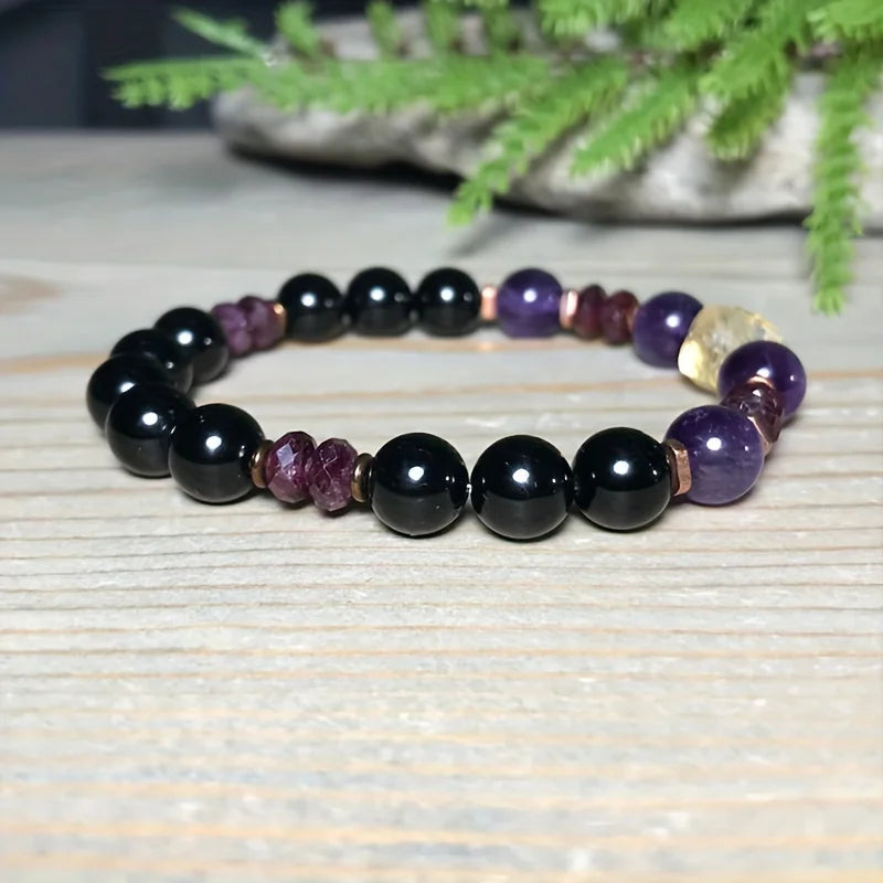 Armband - Citrin Amethyst