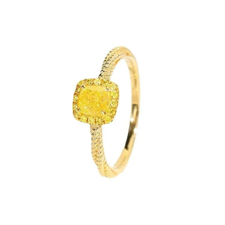 GoldenCitrine Ring